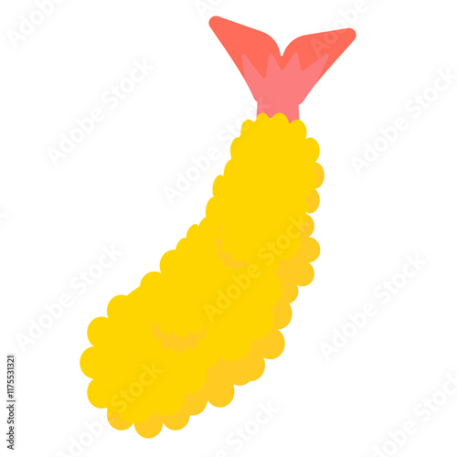 エビフライのイラスト