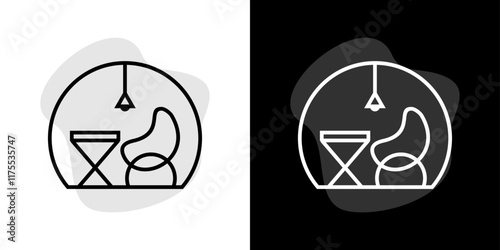 furniture logo outline
