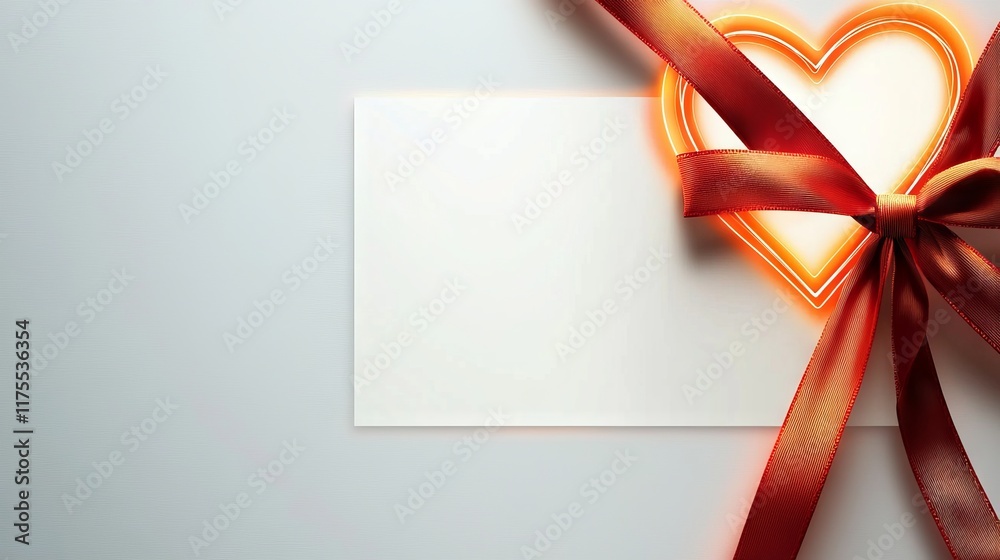 Valentine's Day Heart Decoration Romantic Setting Digital Art Elegant Background Close-Up Love and Affection Concept Valentine's Day Heart Decoration Romantic Setting Digital Art Elegant Background Close-Up Love and Affection Concept