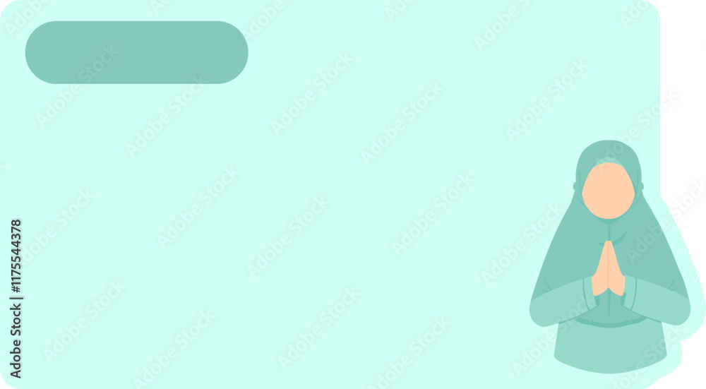 Islamic Background Text Box Muslim