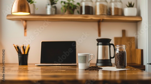 Wallpaper Mural Cozy Home Office Setup  Torontodigital.ca