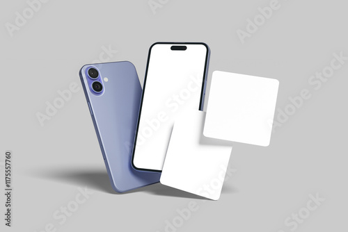 Creative Social Media Mockup for showcasing your design to clients photo
