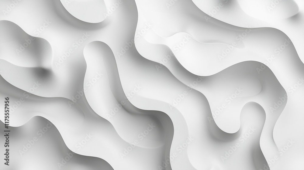 Abstract White Wavy Texture Background Abstract White Wavy Texture Background