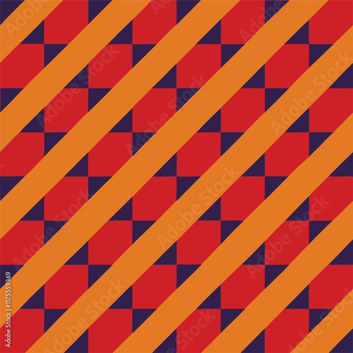 

A Japanese-dyed textile seamless pattern features intricate, traditional designs with vibrant colors and natural motifs, often using techniques like shibori or indigo dyeing for a rich, detailed loo