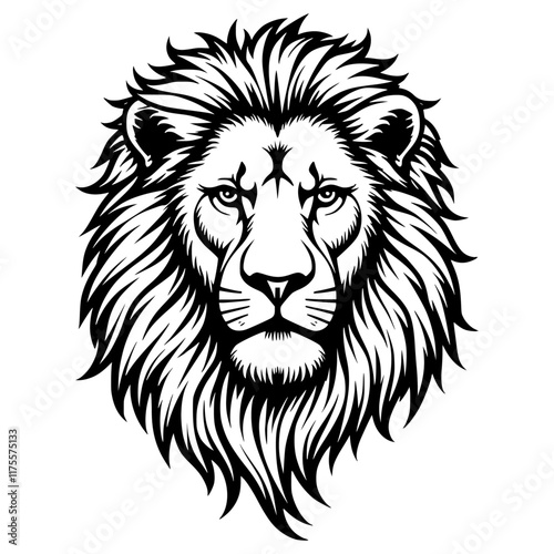 Lion Majesty vector art