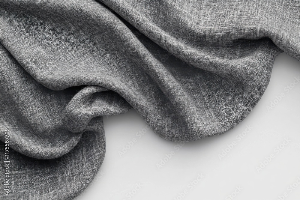 Fototapeta premium A high-resolution solid gray background with a clean and consistent tone, ideal for versatile design use