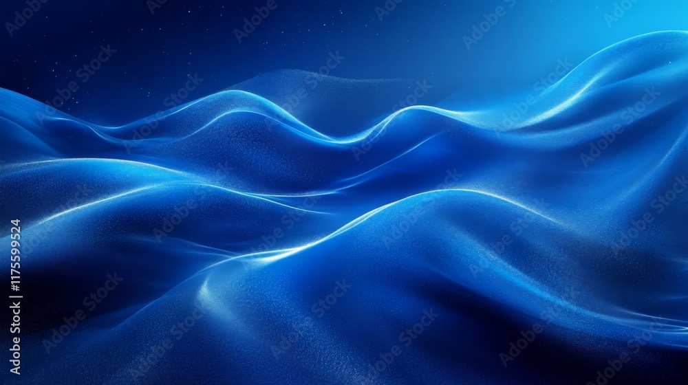 Abstract Blue Waves Abstract Blue Waves