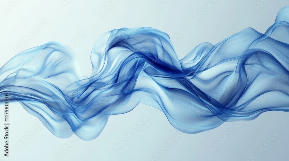 Abstract Blue Wave Abstract Blue Wave
