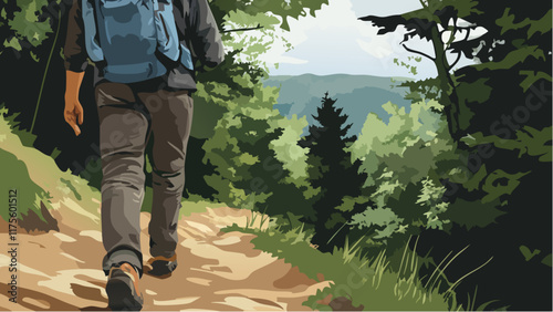 Walking Through the Appalachian Wilderness