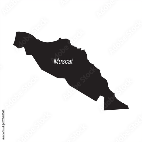 map of muscat, oman