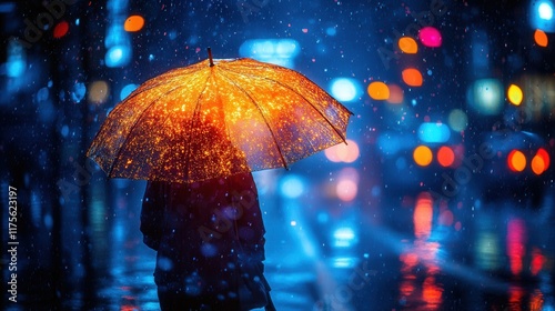 Wallpaper Mural Vibrant urban fusion, splatter paint umbrella, neon sushi roll, futuristic Tokyo crossing, dynamic city life, bold colors and innovation Torontodigital.ca