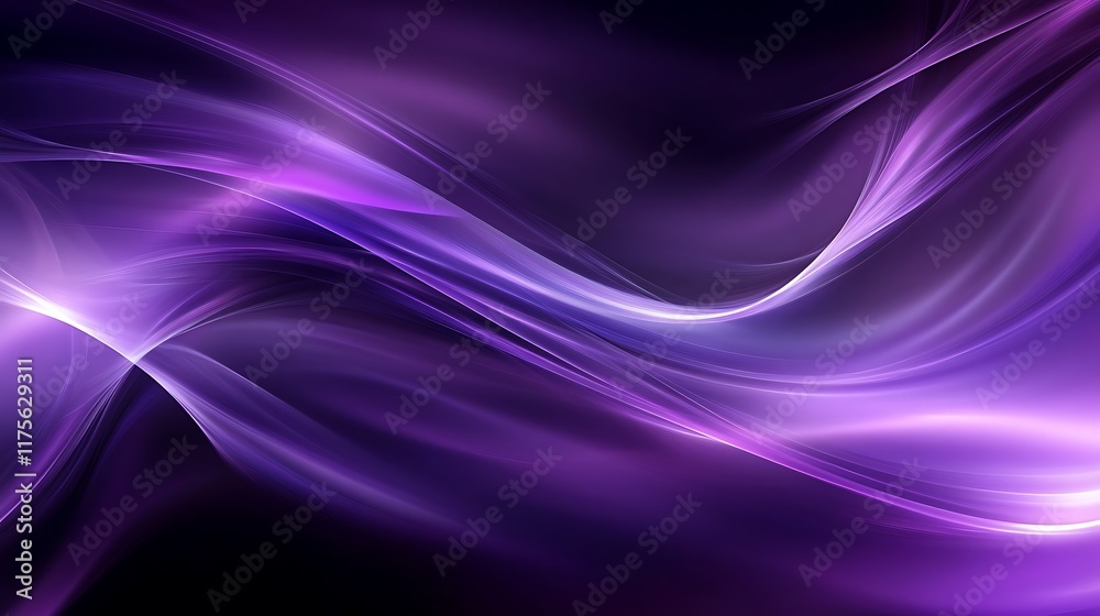 Abstract Purple Wave Light Design Background Abstract Purple Wave Light Design Background