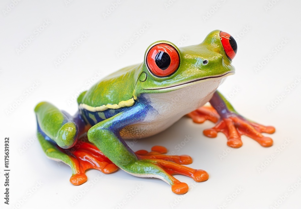 Obraz premium red-eye tree frog Agalychnis callidryas