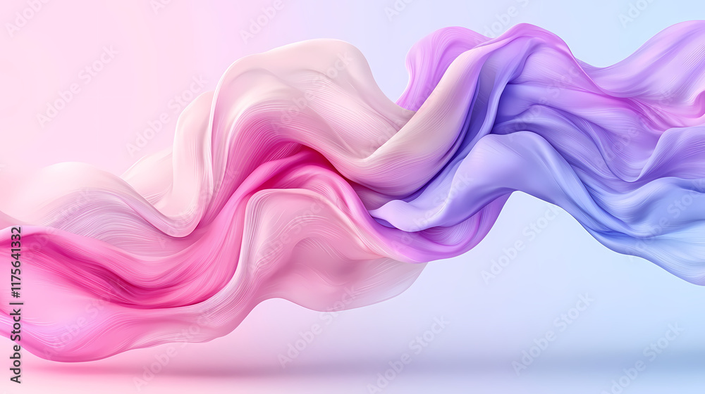 Abstract Flowing Fabric: A mesmerizing abstract composition of flowing fabric in vibrant pink, purple, and blue hues, creating a dynamic and ethereal visual experience. Abstract Flowing Fabric: A mesmerizing abstract composition of flowing fabric in vibrant pink, purple, and blue hues, creating a dynamic and ethereal visual experience.