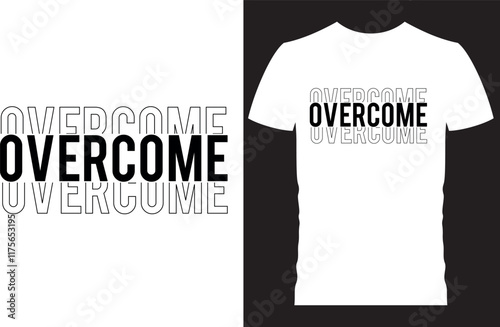 Motivational typography t shirt design