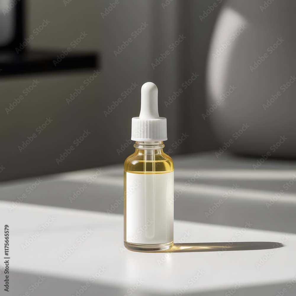 Sleek and Minimalist Serum Dropper Bottle Showcase Sleek and Minimalist Serum Dropper Bottle Showcase