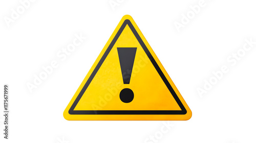 Yellow Triangle Warning Sign  Exclamation Mark  Alert  Caution  Hazard Symbol  Safety  Dan