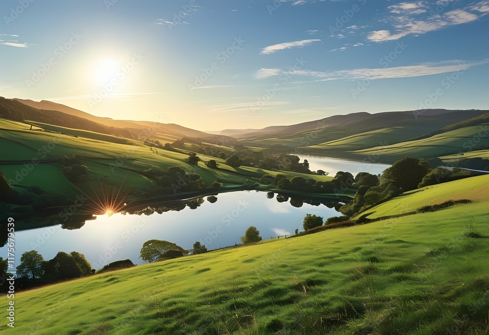 Obraz premium summer landscape
