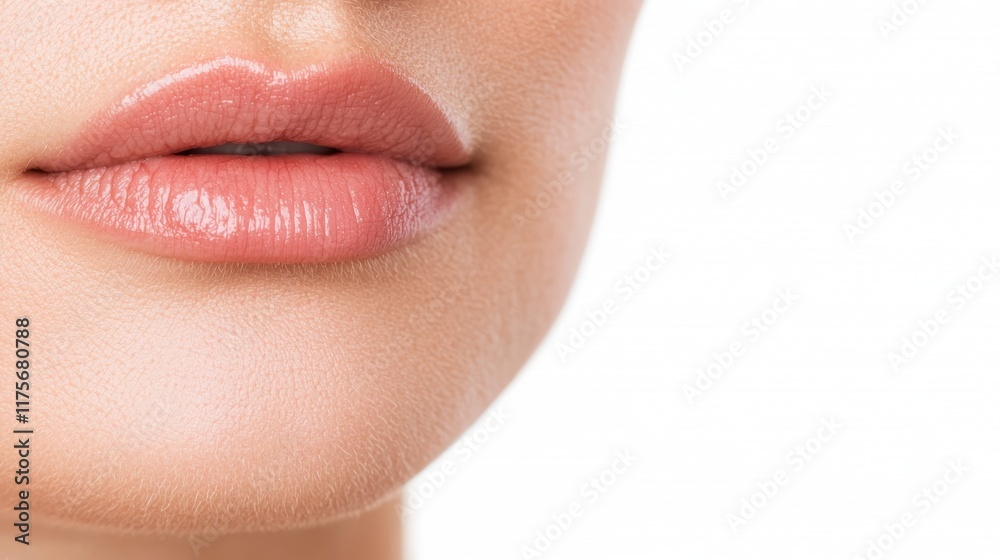 Obraz premium Smooth Skin Treatment for Lip Care and Reducing Appearance of Imperfections