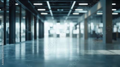 Wallpaper Mural Modern Office Interior: A Serene Workspace Torontodigital.ca