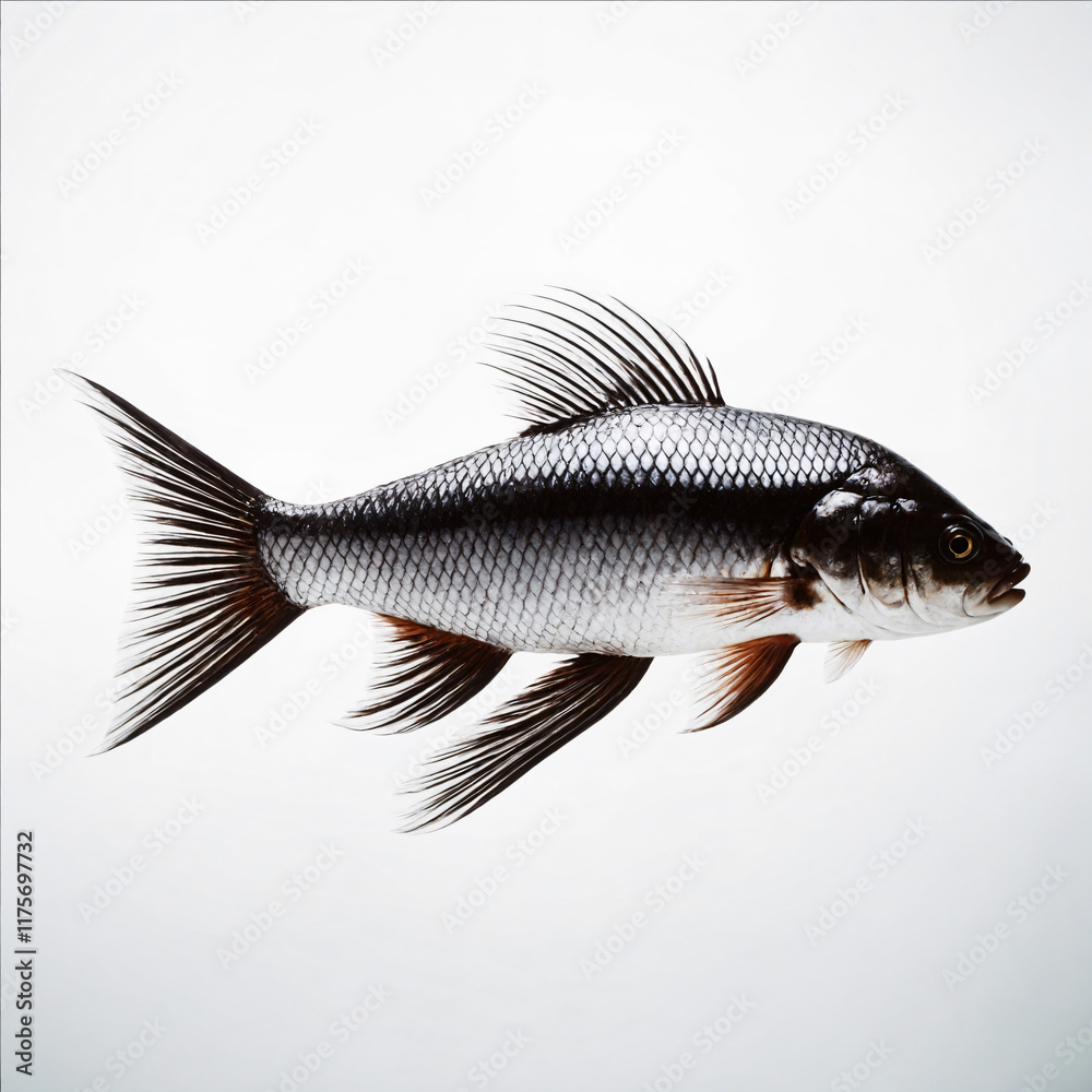 Obraz premium fish isolated on white background