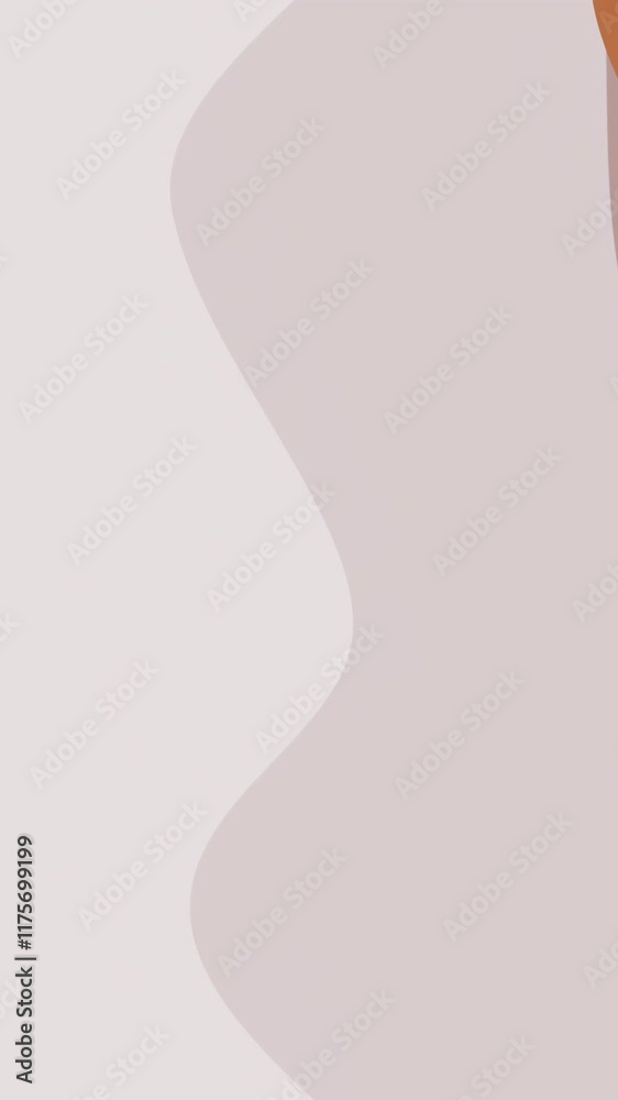 Abstract Fall Organic Shapes Background