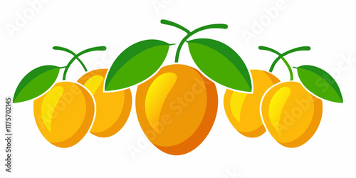 orange and leaves