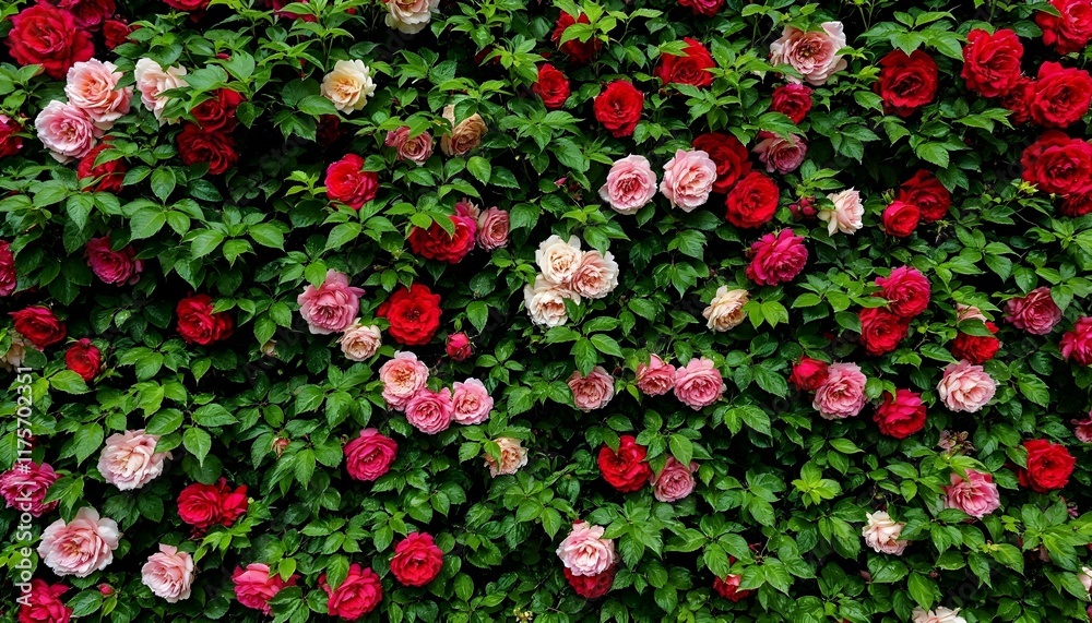 Floral backdrop wall wallpaper garden scene with ivy vines leaves rose blossom roses Floral backdrop wall wallpaper garden scene with ivy vines leaves rose blossom roses
