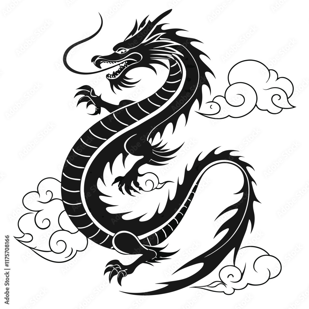 Silhouettes of Power: Dragons in Fantasy Mythology Silhouettes of Power: Dragons in Fantasy Mythology
