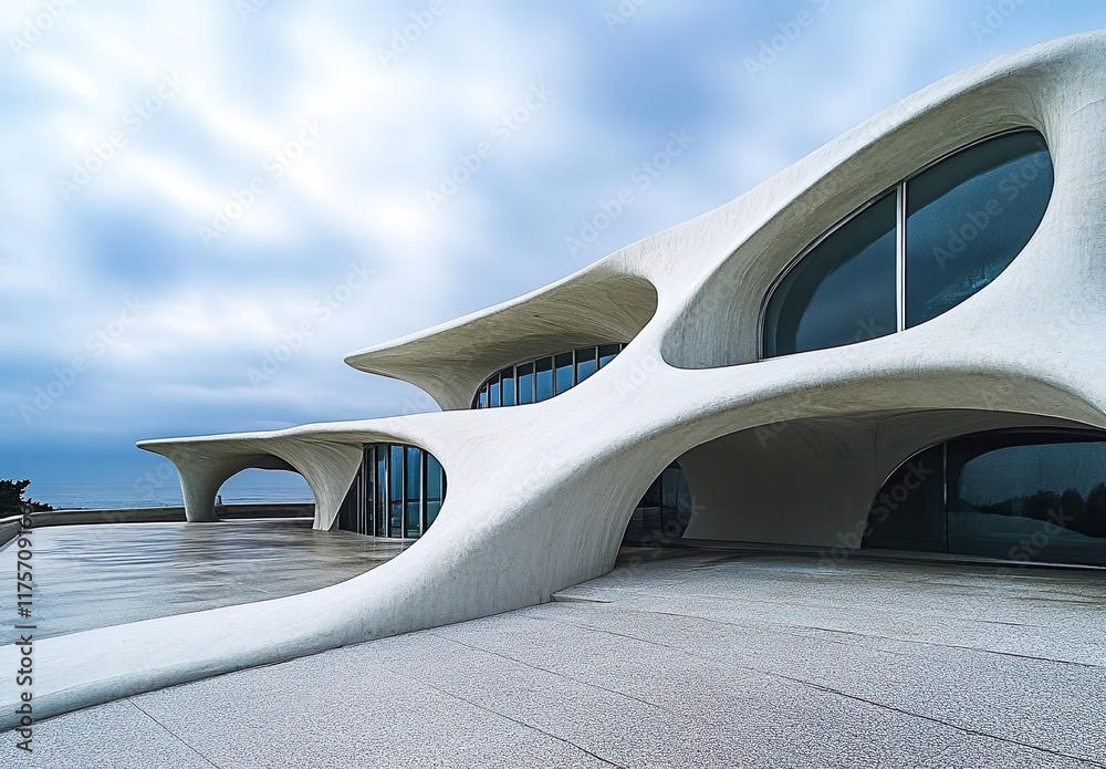 Abstract modern architecture