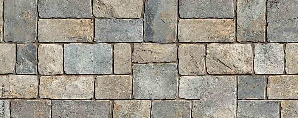 Obraz premium Rustic Natural Stone Wall Texture