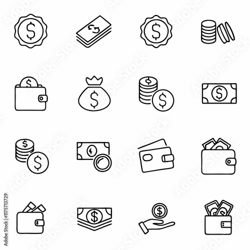Modern Financial Graphic Elements