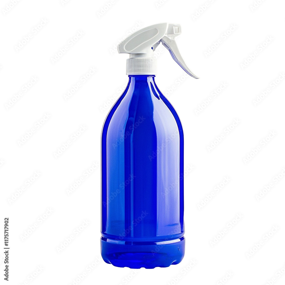 a blue spray bottle on a transparent background, PNG image, PNG file, Generative art. a blue spray bottle on a transparent background, PNG image, PNG file, Generative art.