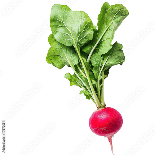 a picture of a radish on a transparent background, PNG image, PNG file, Generative art.