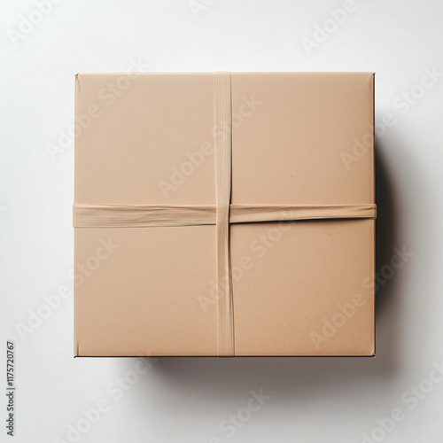 open cardboard box