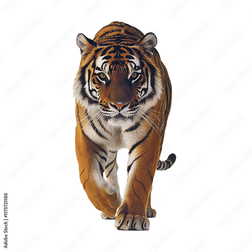 Obraz premium a picture of an animal running in the snow PNG image, PNG file, Generative art.