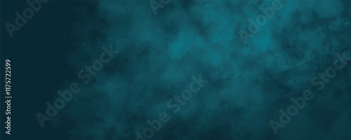 Abstract teal haze blending into a rich gradient for refined digital or print design

