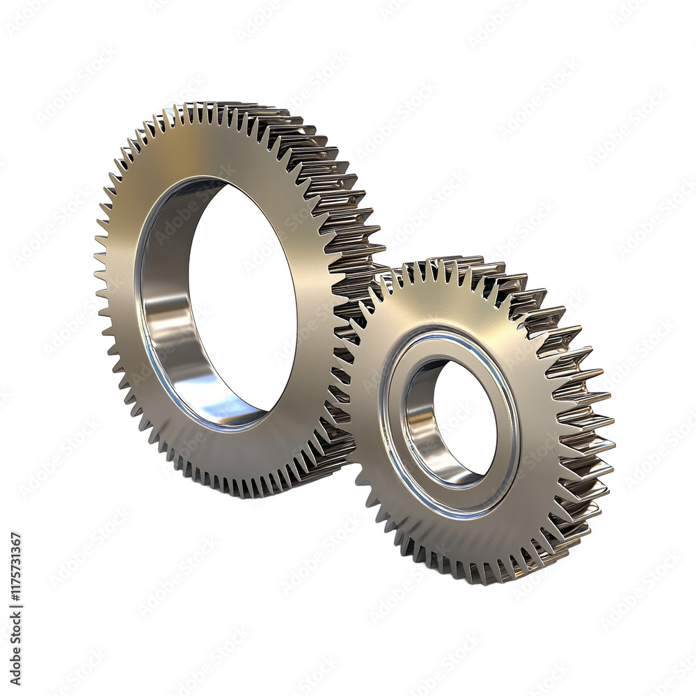 a set of metal gears on a transparent background, PNG image, PNG file, Generative art. a set of metal gears on a transparent background, PNG image, PNG file, Generative art.