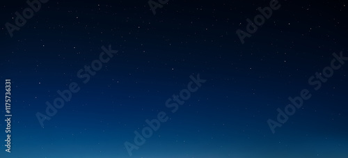 Fototapeta Naklejka Na Ścianę i Meble -  Sky Starry Universe Background,DarkBlue Sky Galaxy Space,Cloud with Nebula and Stars in Winter Night,Nature Stardust field in deep universe, Milky way galaxy