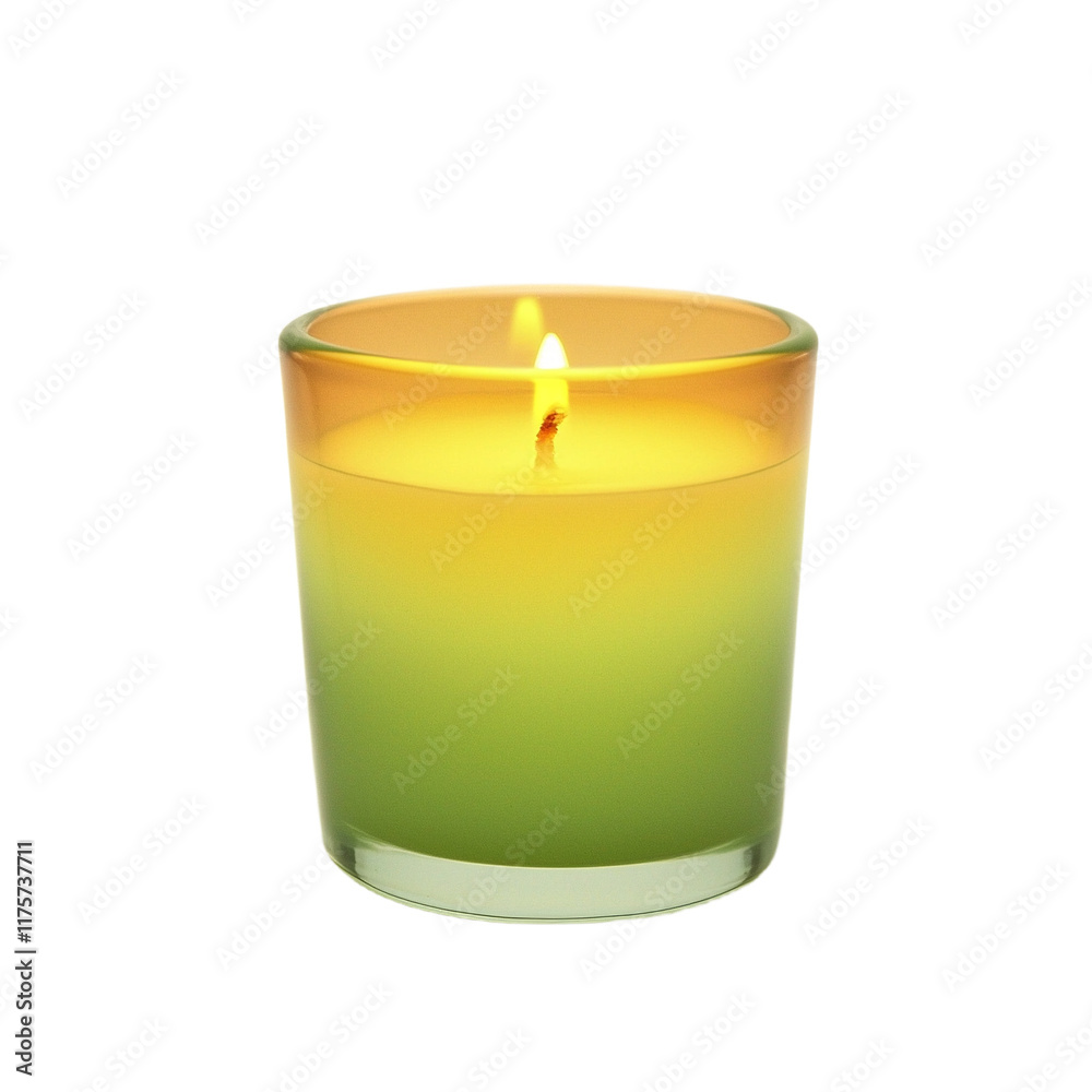a green candle in a glass jar on a transparent background, PNG image, PNG file, Generative art. a green candle in a glass jar on a transparent background, PNG image, PNG file, Generative art.