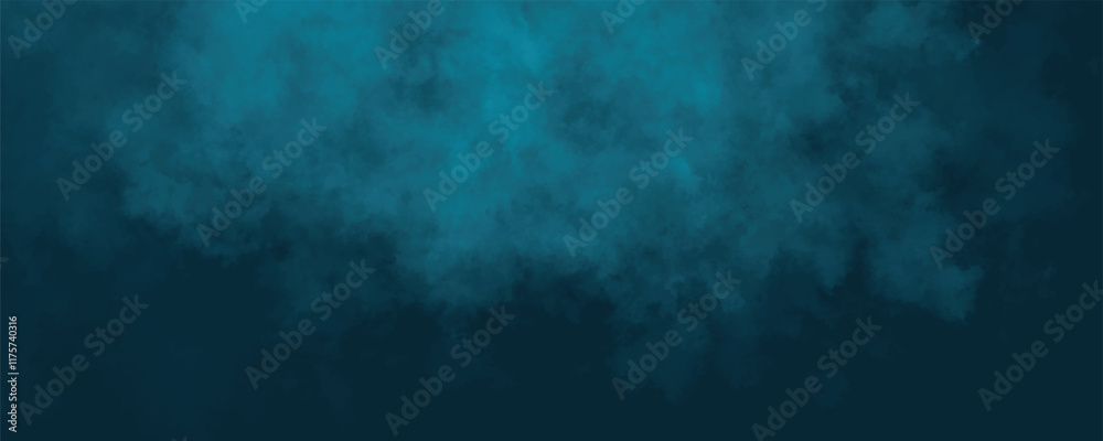 Obraz premium Smoky teal overlay with a subtle gradient for sophisticated, elegant compositions