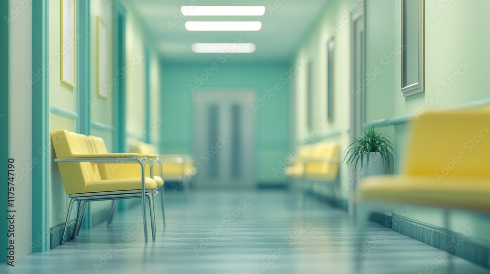 Abstract blur of a beautiful hospital and clinic interior for background use Abstract blur of a beautiful hospital and clinic interior for background use