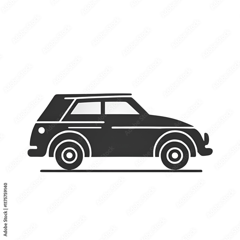 Naklejka premium car icon