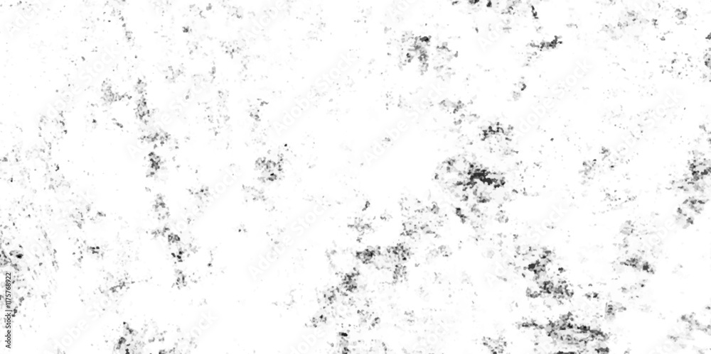 Fototapeta premium Vector subtle grain texture overlay, grunge background,dirt overlay or screen effect white dust and scratches on a black background. Old vintage wall spray graphic texture vector illustration,