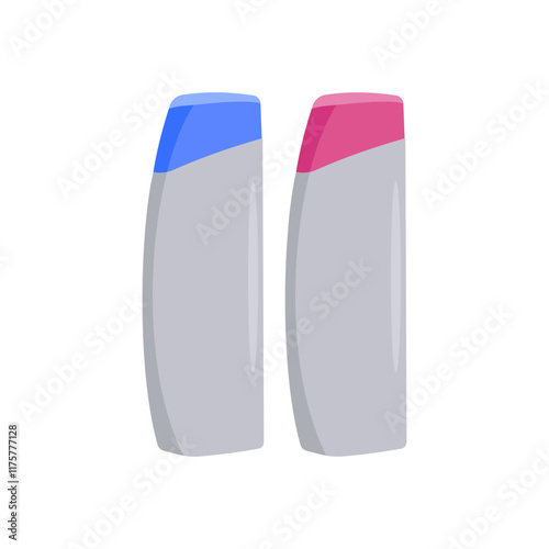Shampoo Flat Icon, Vector illustration