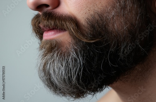 Close Up Of A Man With A Beard At 5-1-2025 photo