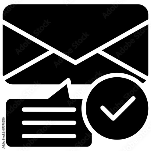 Read vector contact us communication glyph icon