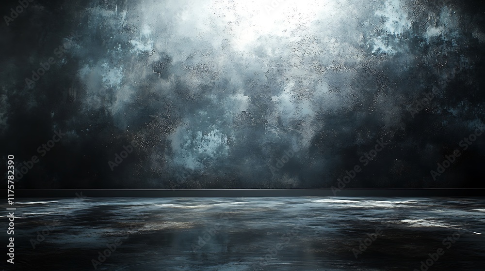 Ethereal reflections abstract landscape digital art dramatic light Ethereal reflections abstract landscape digital art dramatic light