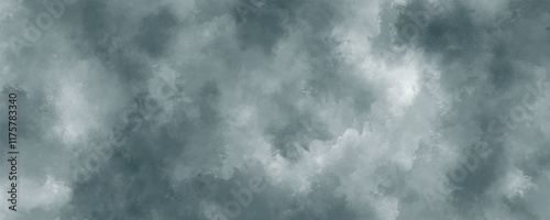 Teal-tinted foggy veils offering a quiet ambient mood for stylish design creations

