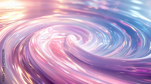 Close-up abstract glowing swirling vortex effect, captivating purple and pink whirlpool, flowing liquid background